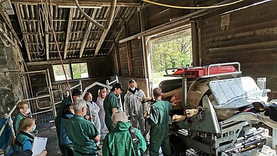 RS-Q im Einsatz beim Klauenpflegeworkshop in Brandenburg